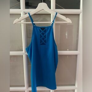 TCEC Vibrant Blue Strappy Top